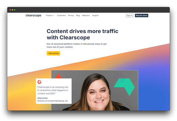 AI SEO Tools , SEO Tools , Best Tools for 2025 , Clearscope content optimization