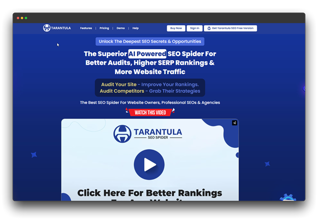AI TOOLS, AI Tools for Website SEO , AI SEO TOLLS, Website SEO , Tarantula